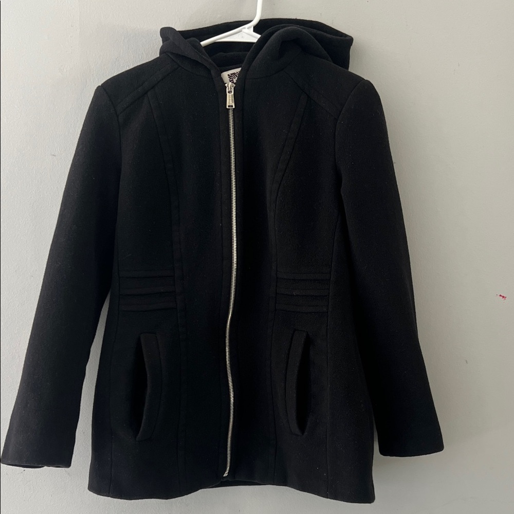 Anne Klein Black Zip-Up Jacket.   CAJA. #. 3‎